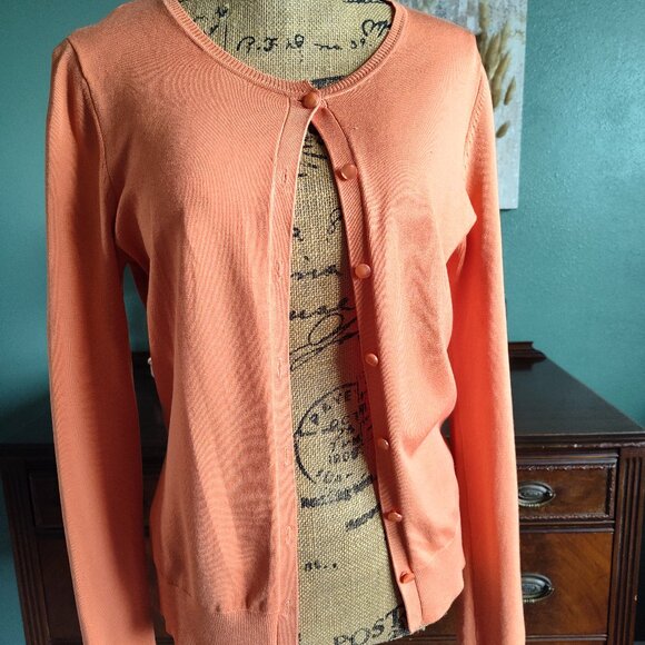 Peach Cardigan - Picture 1 of 3